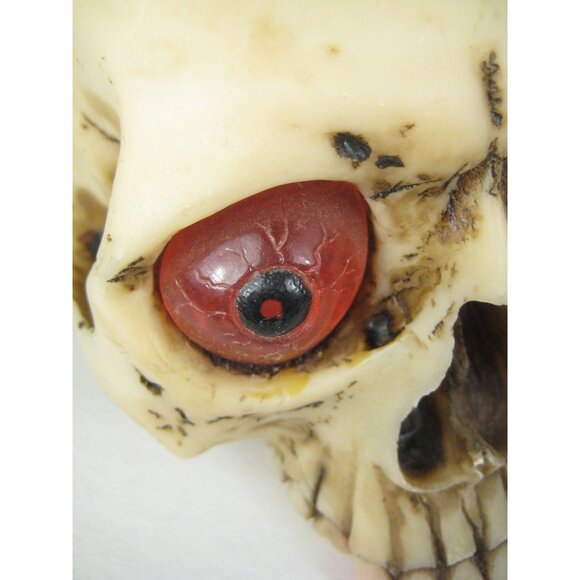 ACK Trading Horned Skull Light Up Halloween Decor Vintage 1997 - Picture 14 of 16